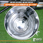 Aspiradora INDUSTRIAL 40 litros 1600W (aspira liquidos )1600W gladiator electrica