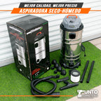 Aspiradora INDUSTRIAL 40 litros 1600W (aspira liquidos )1600W gladiator electrica