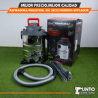 aspiradora de 30L 3 en 1 (aspiradora/seco-húmedo )y sopladora