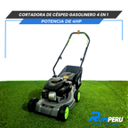 cortadora de cesped gasolinera  4 tiempos  4 en 1 -4hp