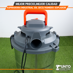 aspiradora de 30L 3 en 1 (aspiradora/seco-húmedo )y sopladora