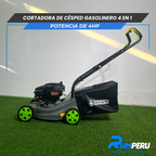 cortadora de cesped gasolinera  4 tiempos  4 en 1 -4hp