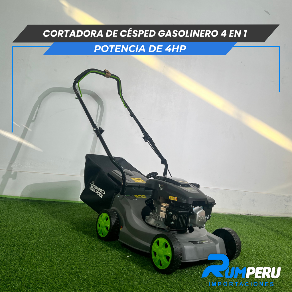 cortadora de cesped gasolinera  4 tiempos  4 en 1 -4hp