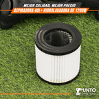 combo aspiradora gladiator seco/humedo industrial 40 litros 1600w + hidrolavadora black&white 1200w