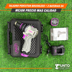 Taladro Percurtor Brushless+2 Baterías 2A🔥🔋