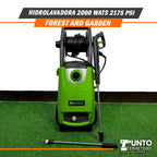 HIDROLAVADORA 2000W 2175 PS 150 BARES + CHAMPUNERA INCORPORADA
