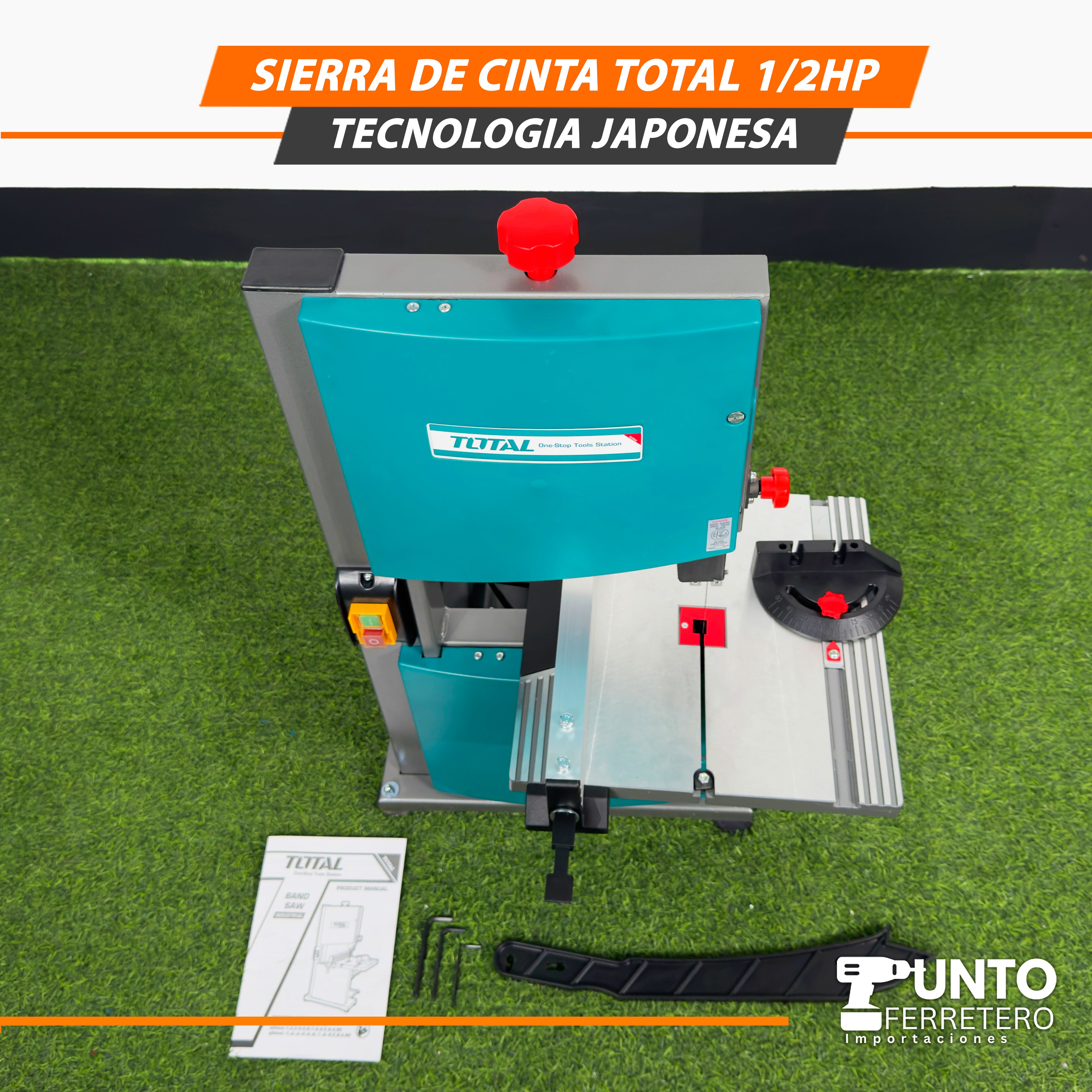 Sierra de Cinta Total 1-2HP