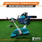 Combo de Moto guadaña Energy + 🌳Motosierra 20 Pulgadas Energy (Tecnología Americana)