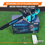 Motosierra 20 Pulgadas 3HP  Energy (Tecnología Americana.)