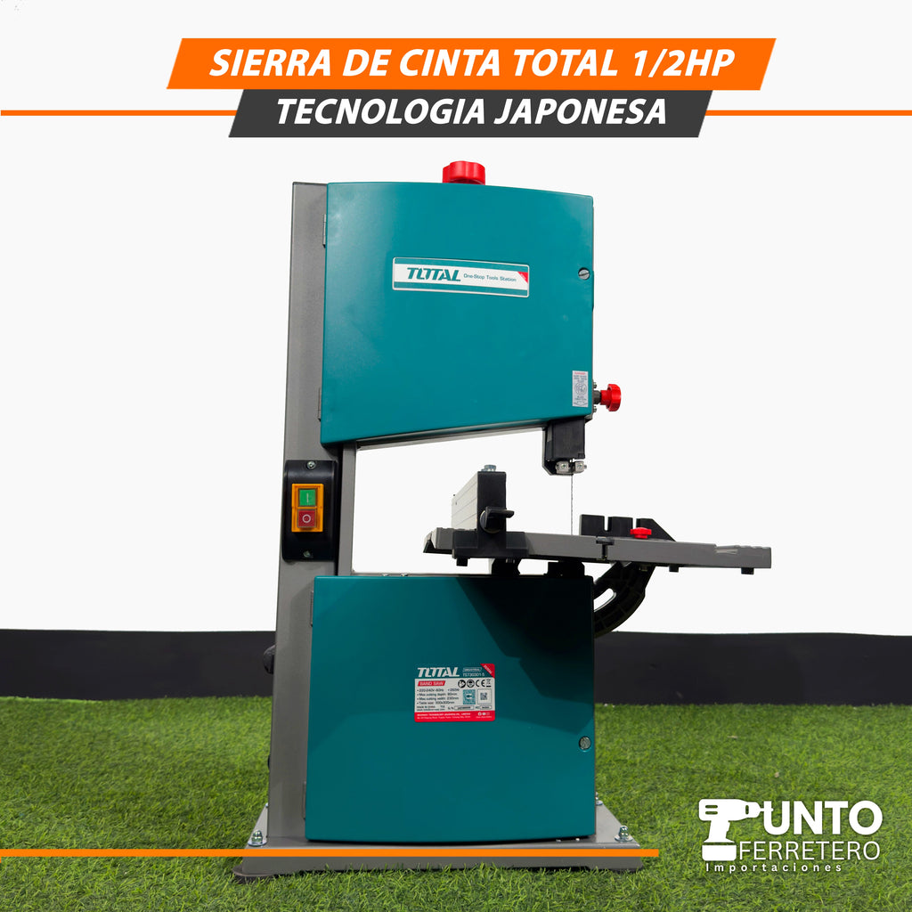 Sierra de Cinta Total 1-2HP