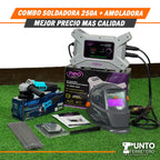 Combo Soldador 250A+Amoladora: ⚡💪