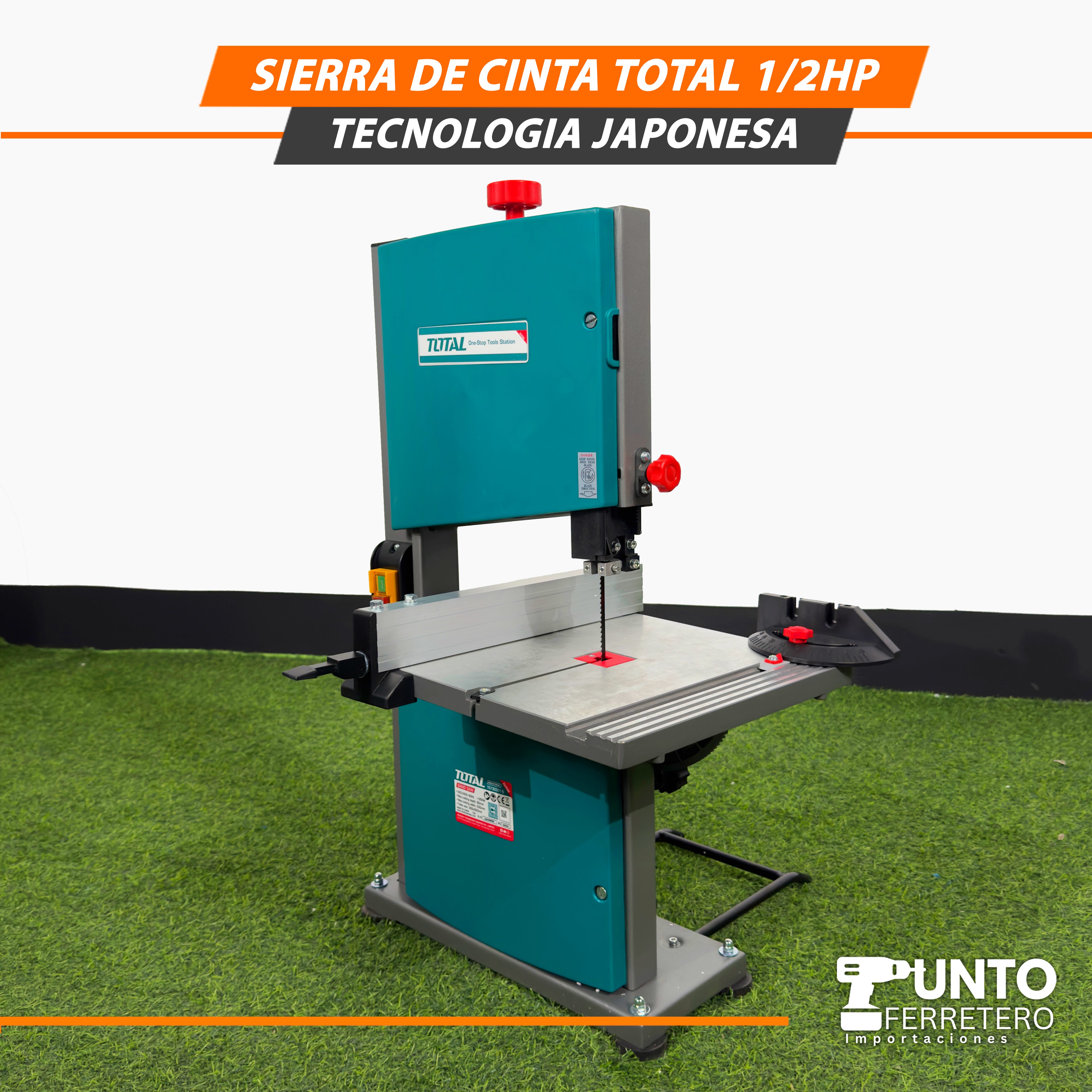 Sierra de Cinta Total 1-2HP