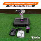 Taladro Percurtor Brushless+2 Baterías 2A🔥🔋