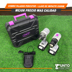 COMBO TALADRO PERCUTOR + LLAVE DE IMPACTO 350NM🛠️⚙️