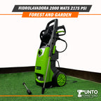 HIDROLAVADORA 2000W 2175 PS 150 BARES + CHAMPUNERA INCORPORADA