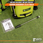 hidrolavadora 2500W industrial  2465psi con 2 dispensadores de jabon forest & garden DOBLE CHAMPUNERA