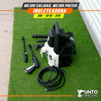 Hidrolavadora 4 en 1 (multifuncional) black&white (1400w/1100psi) marca americana