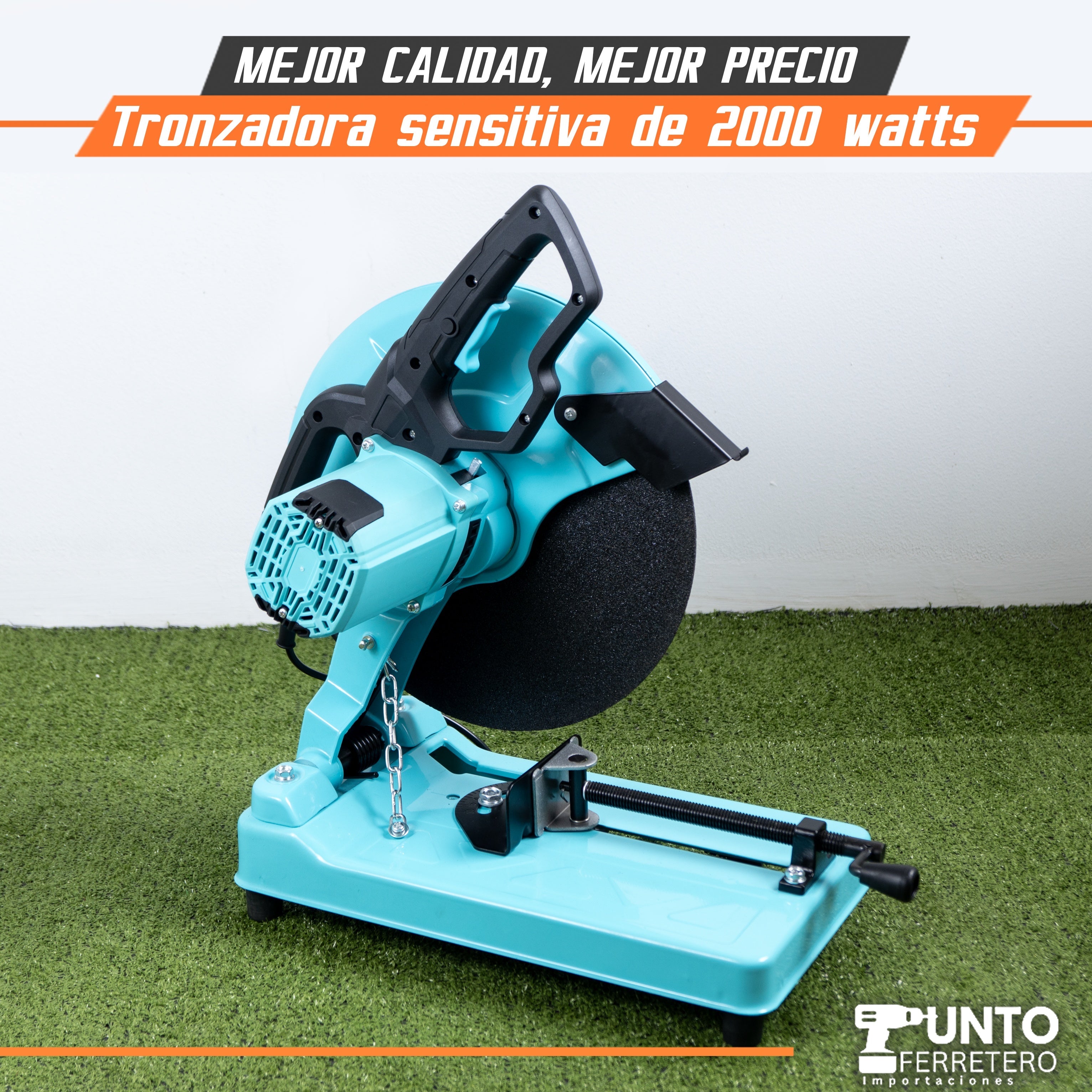 tronzadora disco 14 pulgadas 2000W  energy + 3 discos regalo