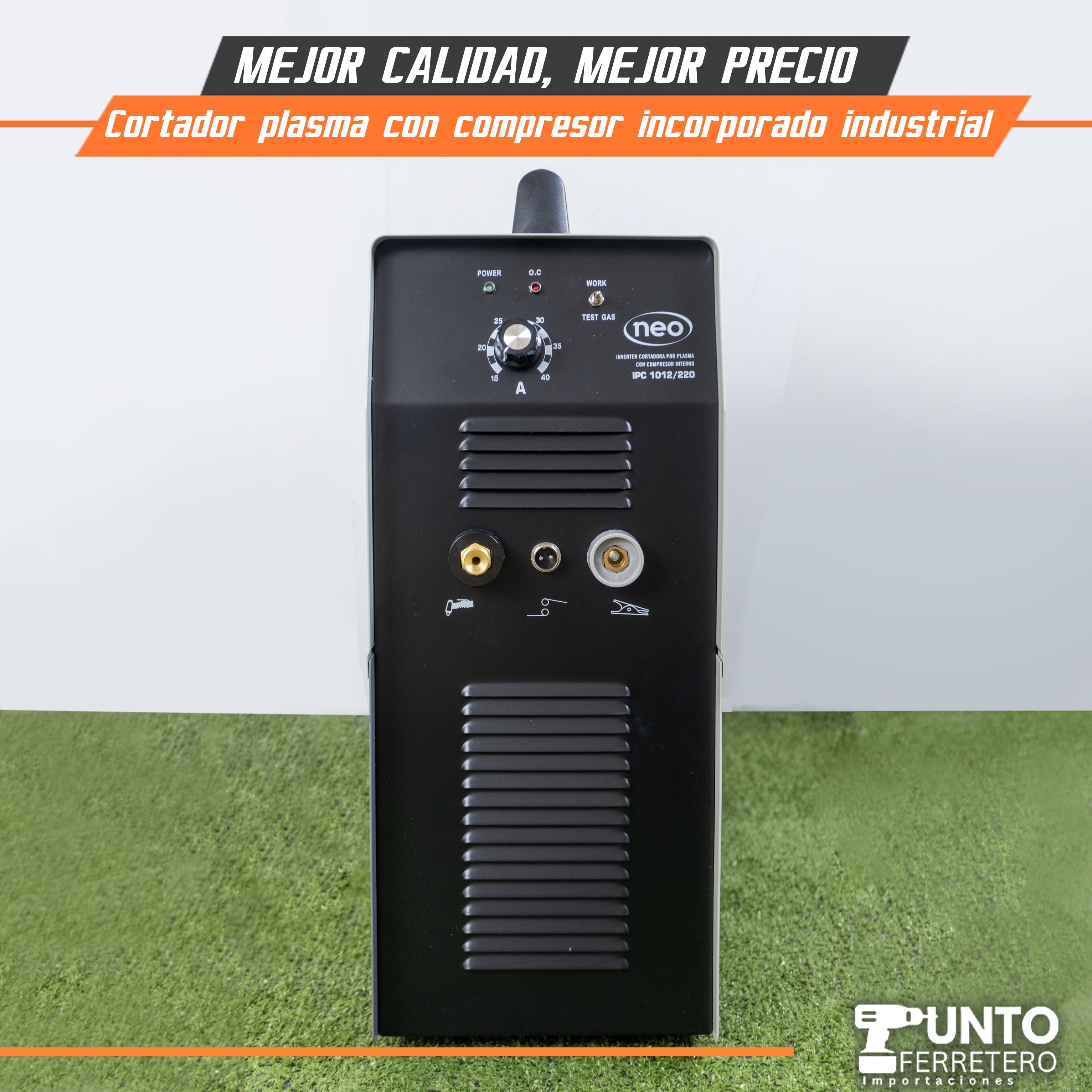 CORTADOR PLASMA CON COMPRESOR INCORPORADO NEO CUT 40