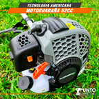combo motosierra 20 pulgadas  + motoguadaña 52cc tecnologia americana (motor 2 tiempos)