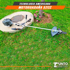 combo motosierra 20 pulgadas  + motoguadaña 52cc tecnologia americana (motor 2 tiempos)