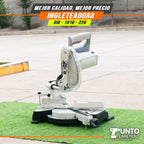 Cierra ingleteadora electrica neo  2200W 10 pulgadas uso industrial (dientes tungsteno )
