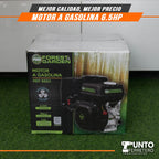 motor 4 tiempos  gasolinero 6.5hp forest & Garden (multifuncional)