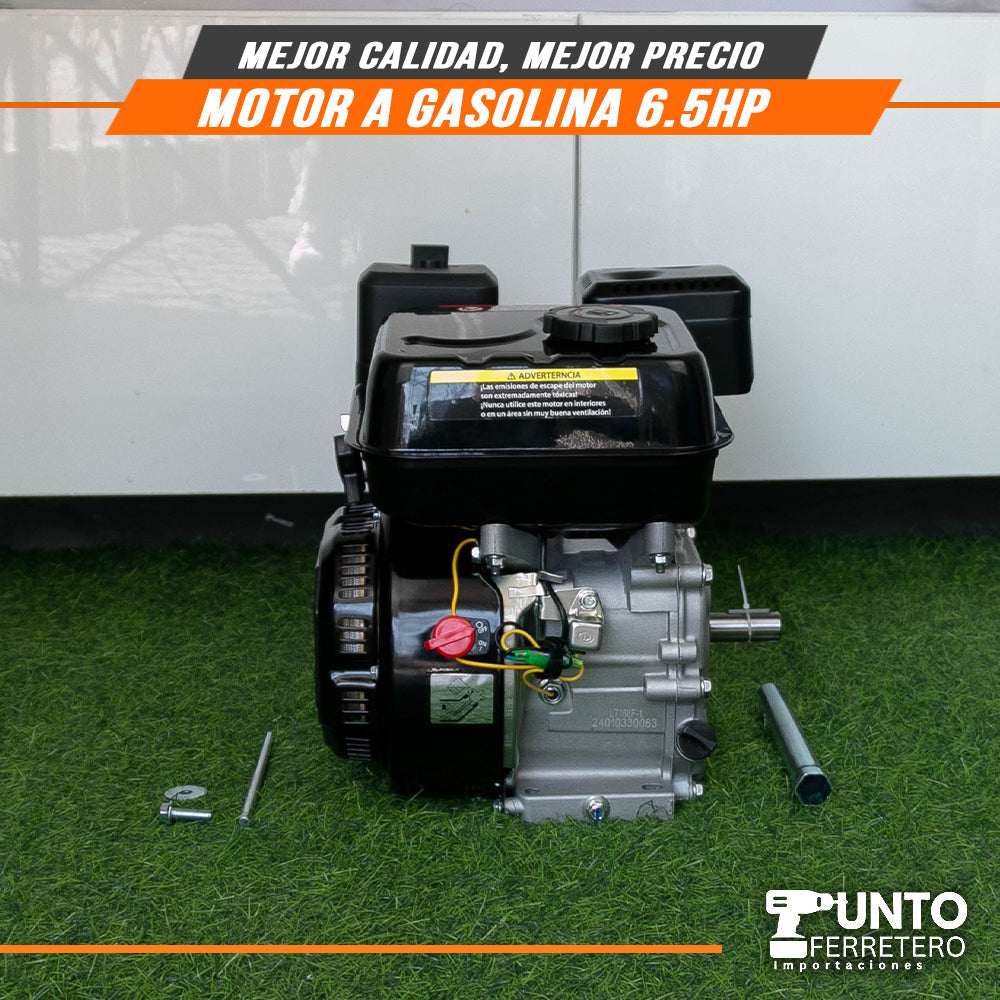 motor 4 tiempos  gasolinero 6.5hp forest & Garden (multifuncional)