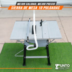 sierra de mesa eléctrica neo   10 pulgadas 1800W (tecnologia americana)
