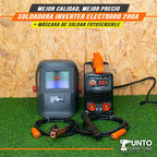 soldadora 200 amperios reales gladiator pro (marca americana)