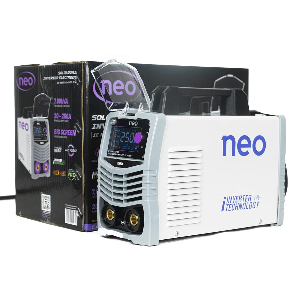 SOLDADORA 250A NEO + MASCARA + 1KG ELECTRODO