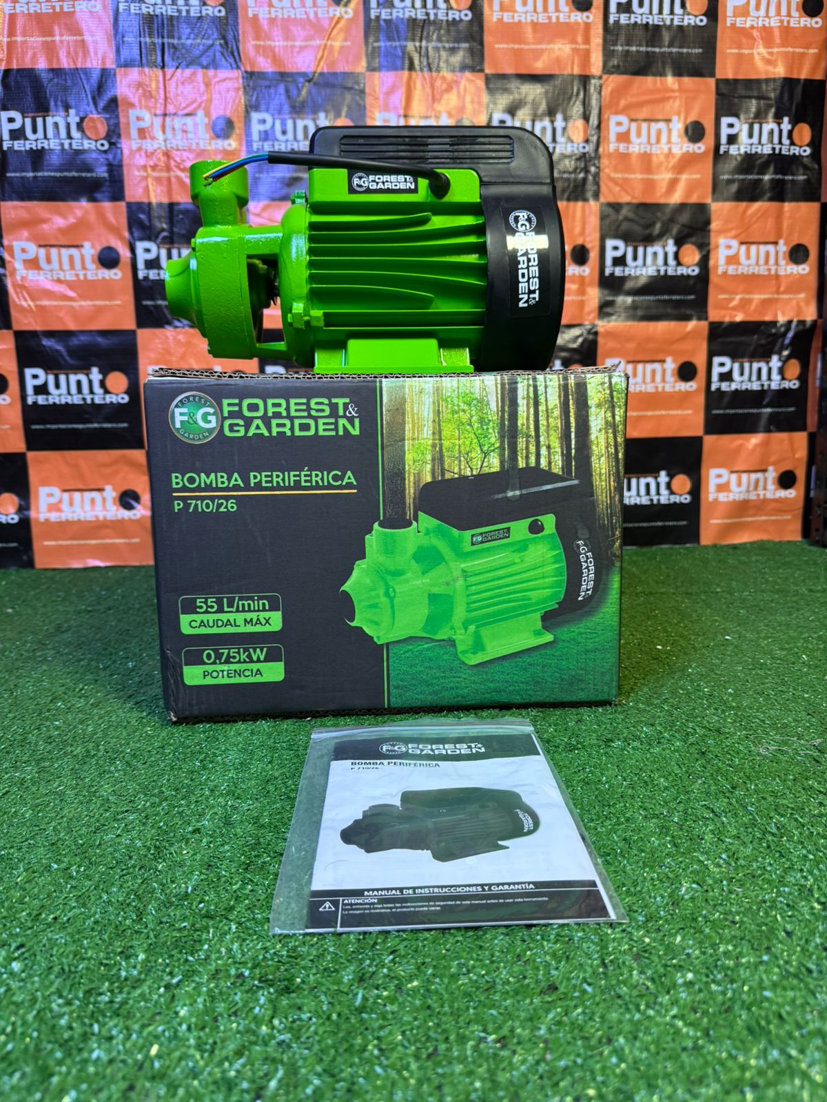 Bomba Periférica 1hp Forest Garden (Tecnología Americana)