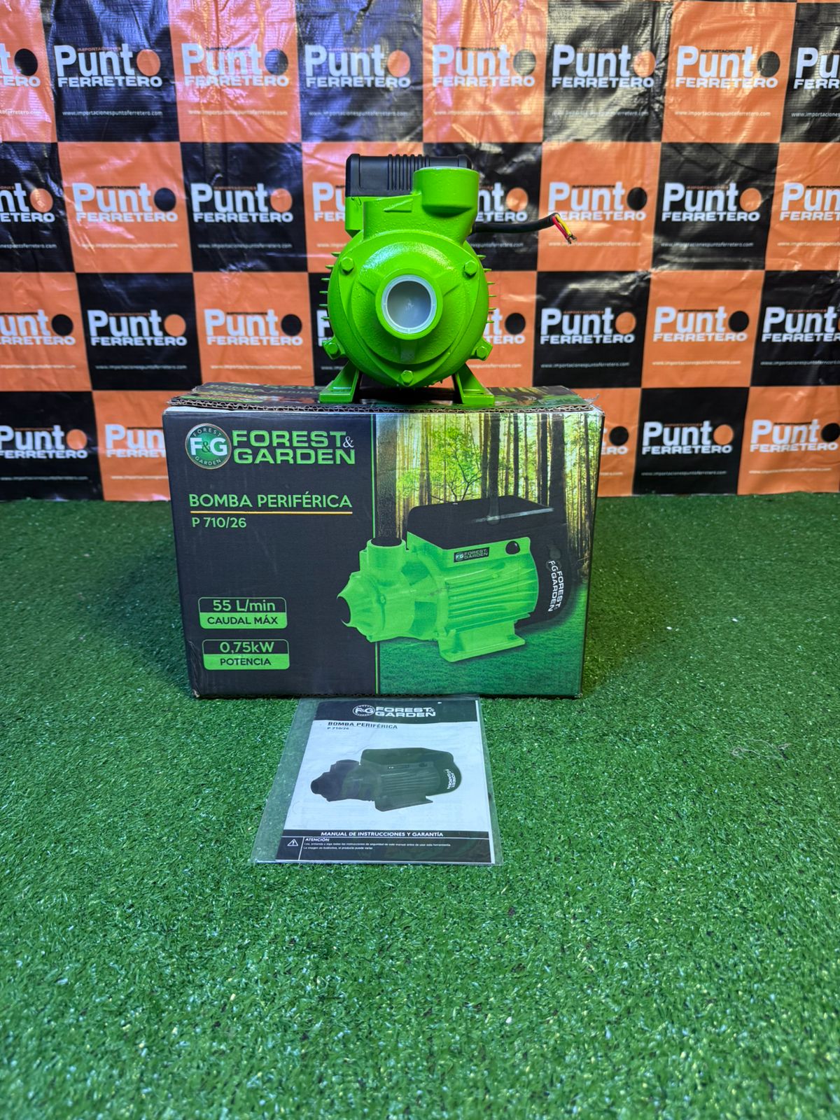 Bomba Periférica 1hp Forest Garden (Tecnología Americana)