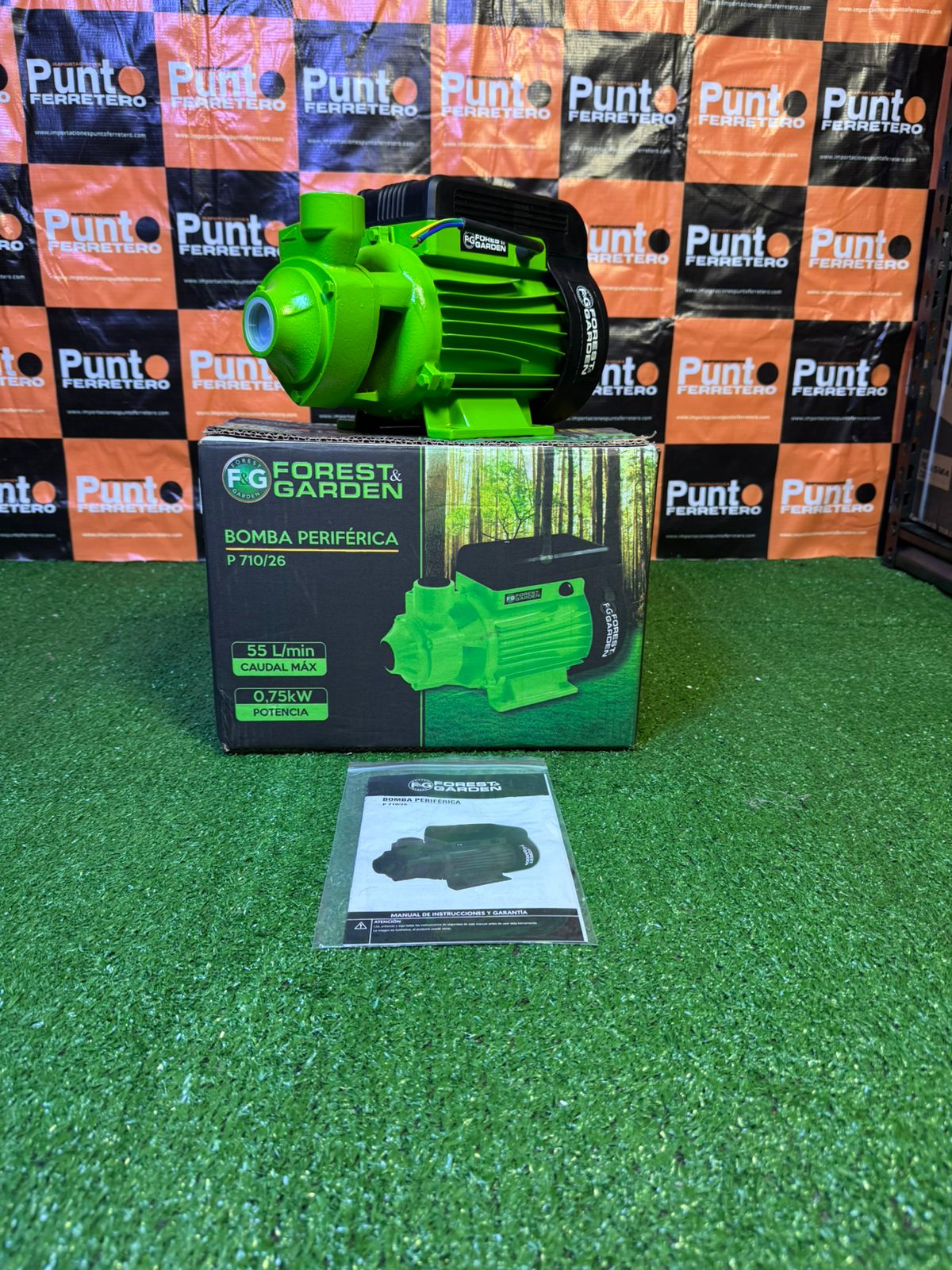 Bomba Periférica 1hp Forest Garden (Tecnología Americana)