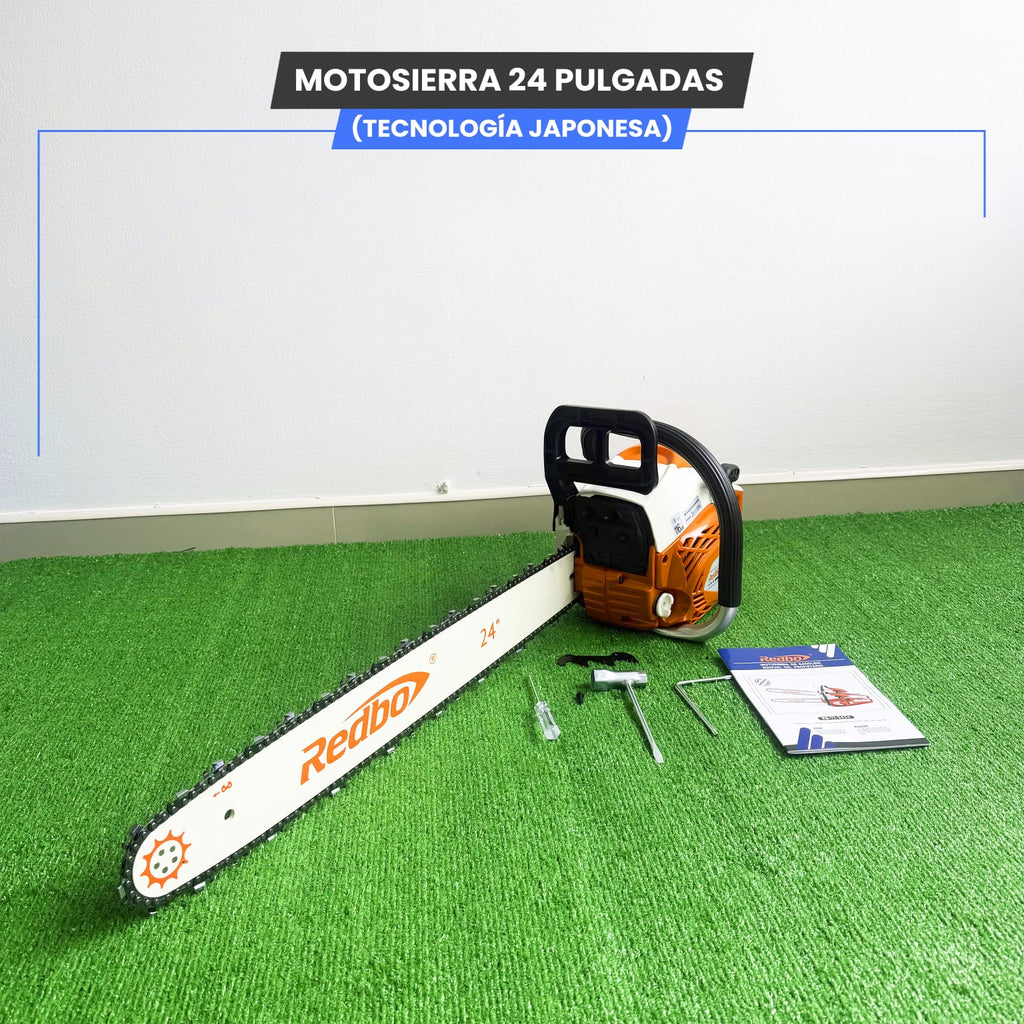 Motosierra 24 Pulgadas Redboo (Tecnología Japonesa)