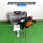 Rotomartillo 2 en 1  1500W 17KG -6J (Tecnología Japonesa)
