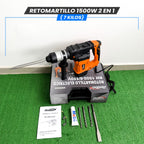 Rotomartillo 2 en 1  1500W 17KG -6J (Tecnología Japonesa)