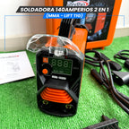 Soldadora 140A (MMA-LIFT/TIG)-Tecnología Japonesa.