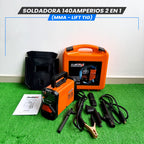Soldadora 140A (MMA-LIFT/TIG)-Tecnología Japonesa.