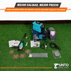 Combo Energy Soldadora 200a + Amoladora+ Escuadra+ Mascara , Tecnología Americana