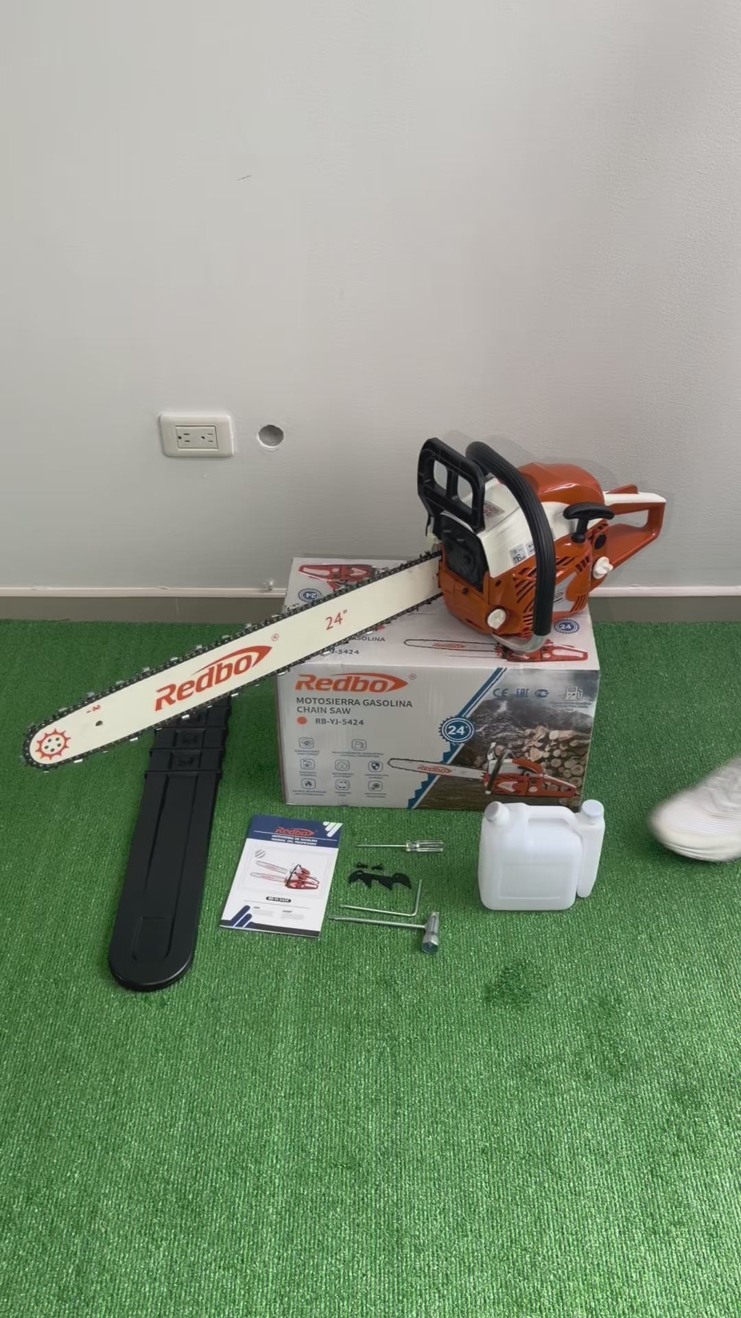 Motosierra 24 Pulgadas Redboo (Tecnología Japonesa)