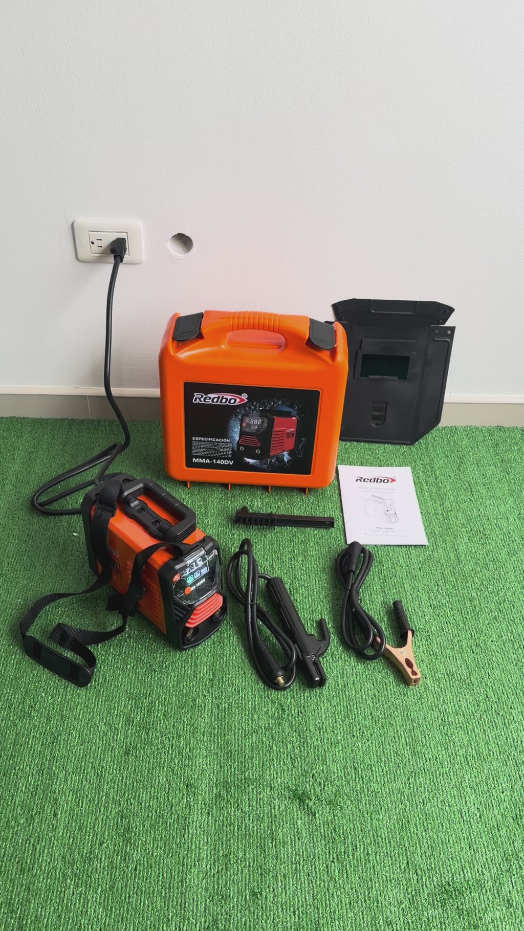 Soldadora 140A (MMA-LIFT/TIG)-Tecnología Japonesa.