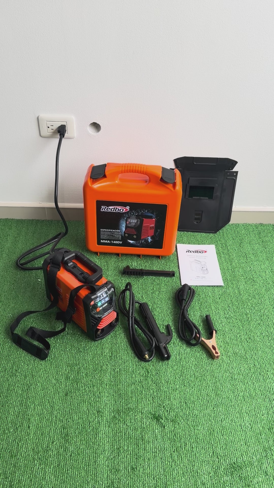Soldadora 140A (MMA-LIFT/TIG)-Tecnología Japonesa.